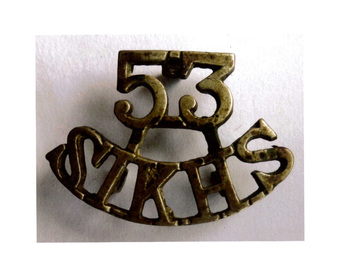 53 Sikhs badge